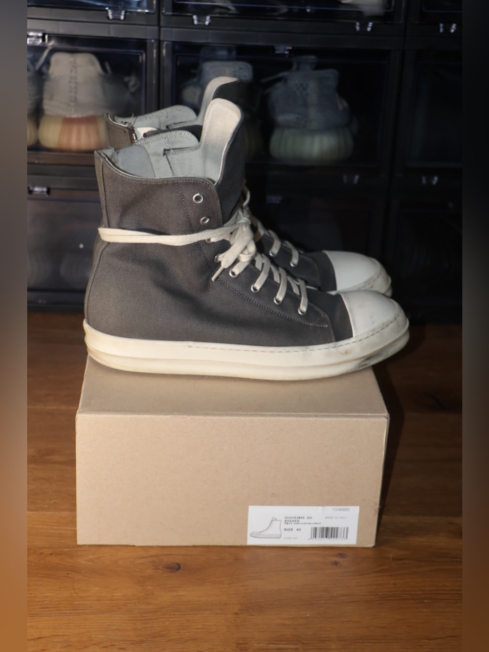 Rick Owens High-Top Ramones - Picture 3 of 9